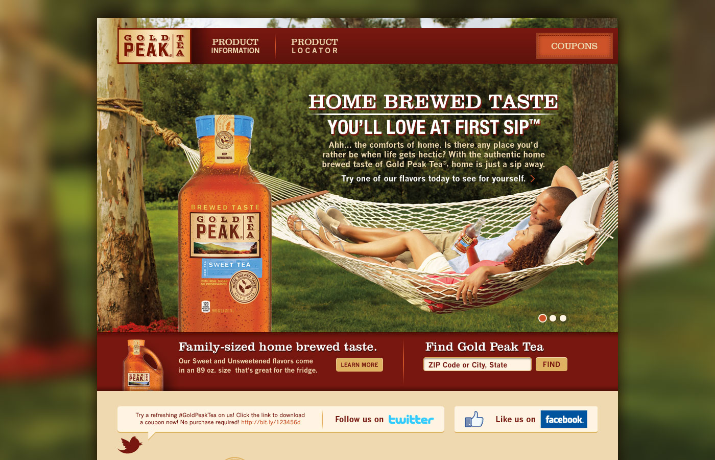 Full width project